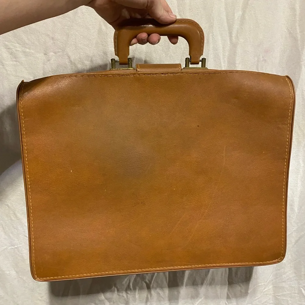 Leathercraft inc: vintage strudex briefcase